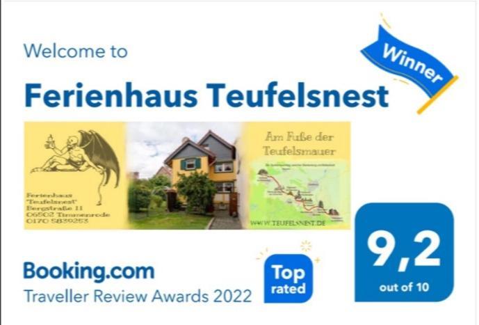 Ferienhaus Teufelsnest Timmenrode ภายนอก รูปภาพ